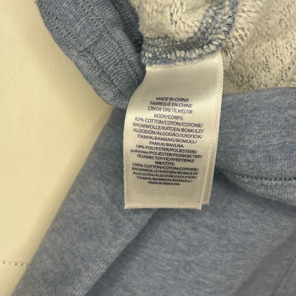 Ralph Lauren Blue Joggers with Pink Logo